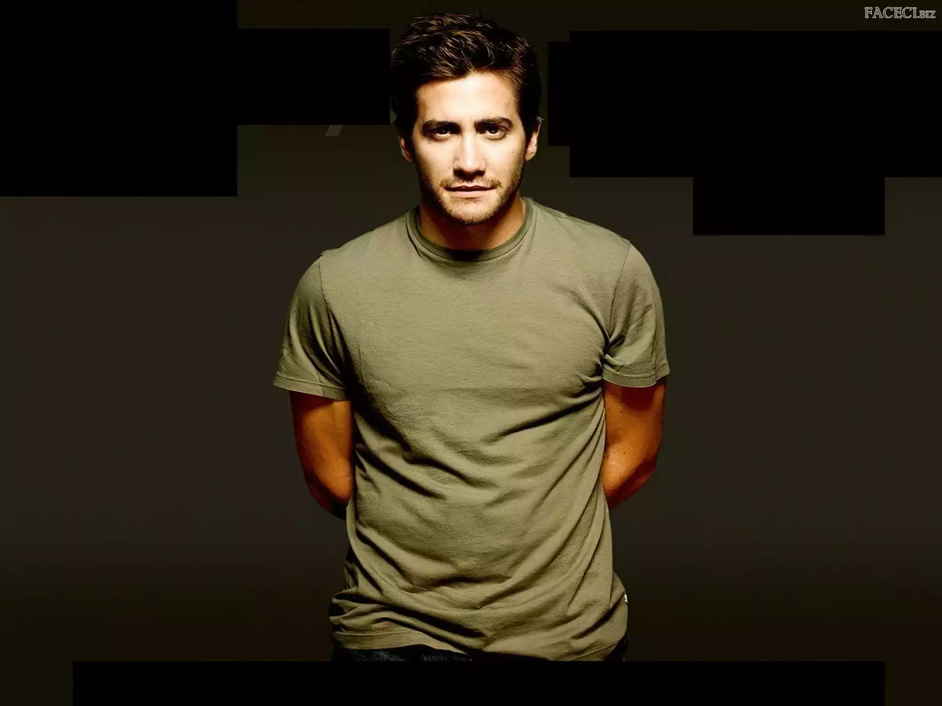 Jake Gyllenhaal, ciemne włosy